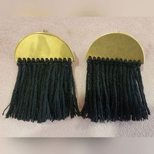 Black Fringe earrings!